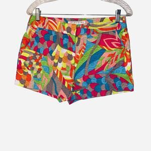 Trina Turk Sz 4 Shorts Vibrant Colorful - Excellent